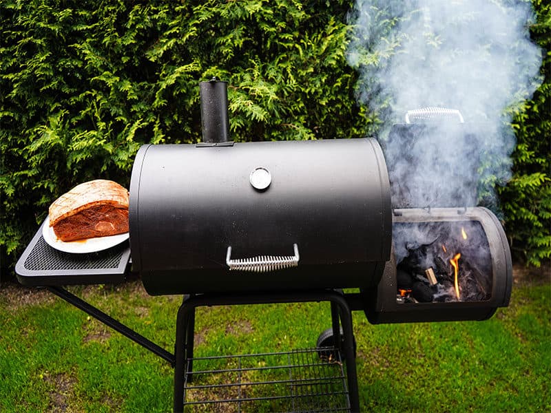 Charcoal Smoker Grill Combo