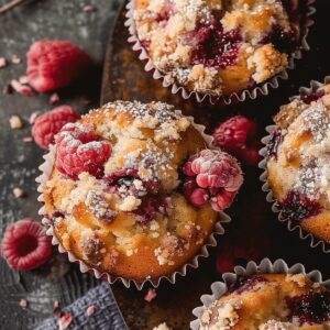 Buttermilk Raspberry Muffins Recipe