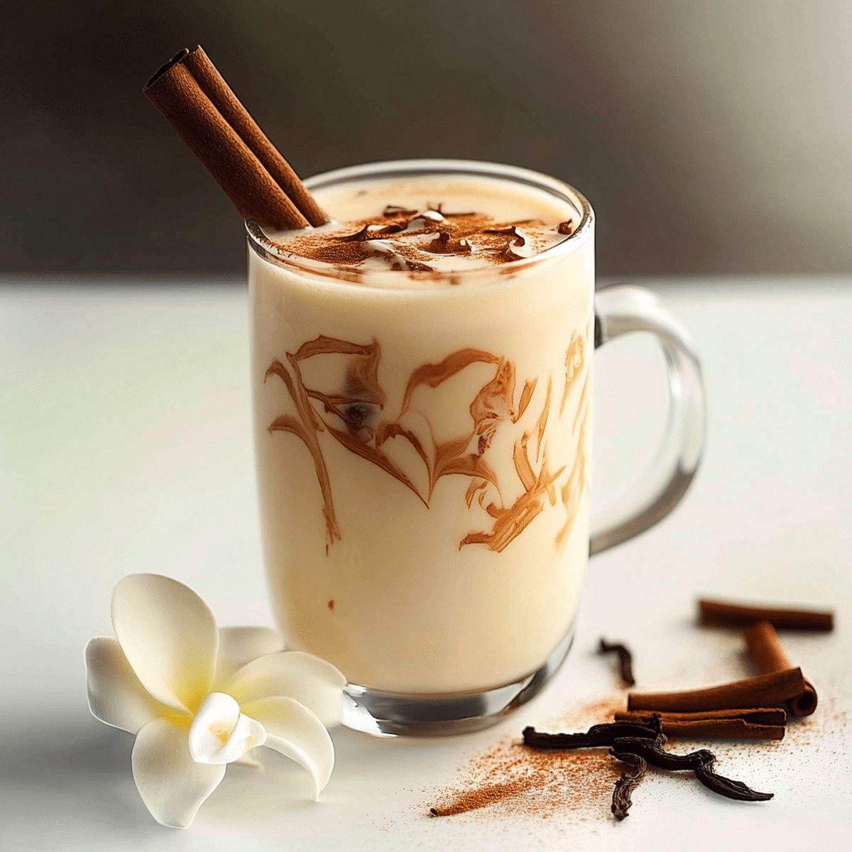 Vanilla Cinnamon Milk Tea Recipe