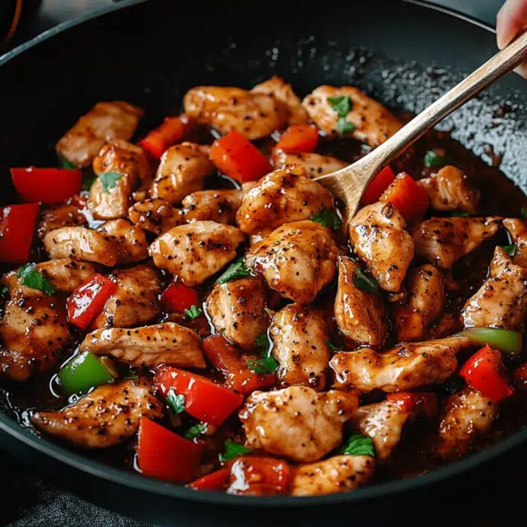 Spicy Black Pepper Chicken Recipe