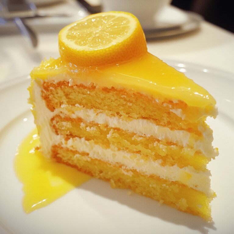 A Lemon Cake To Die For Recipe