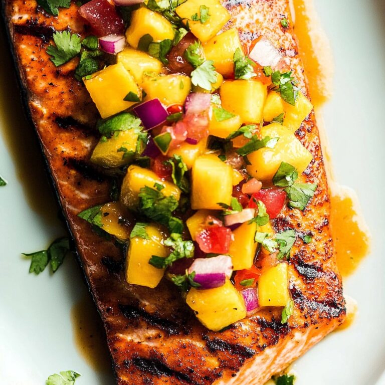 Grilled Salmon With Mango Salsa Recipe