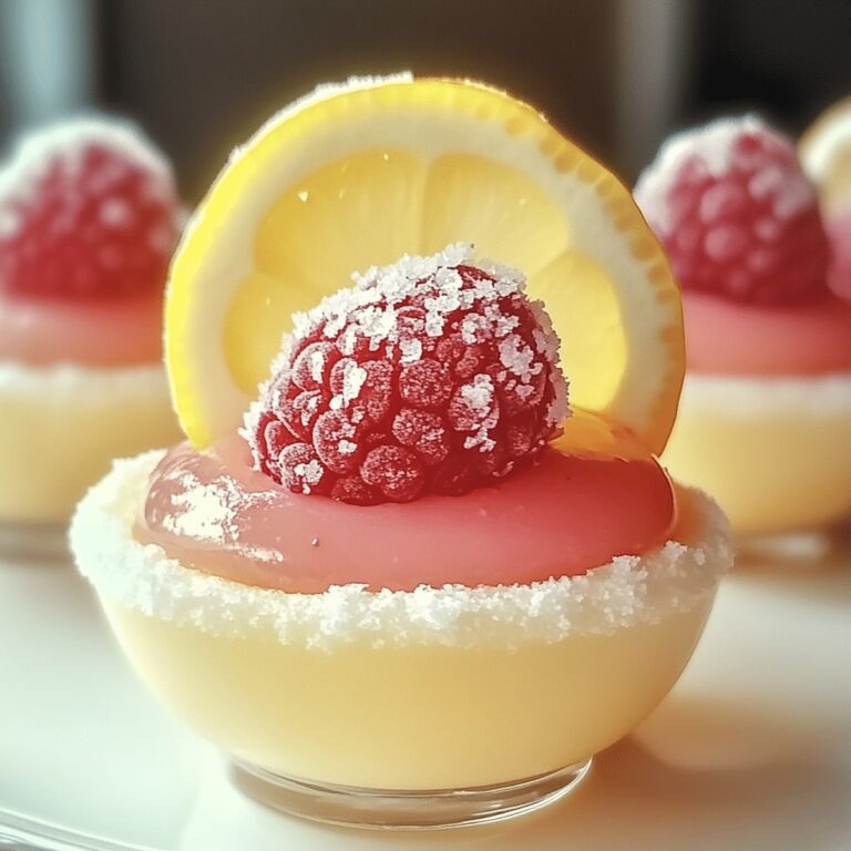 Sparkling Raspberry Lemon Drop Recipe