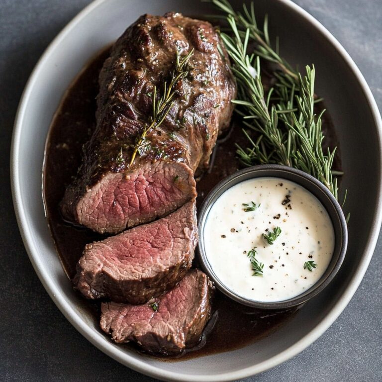Beef Tenderloin Sauce Recipe