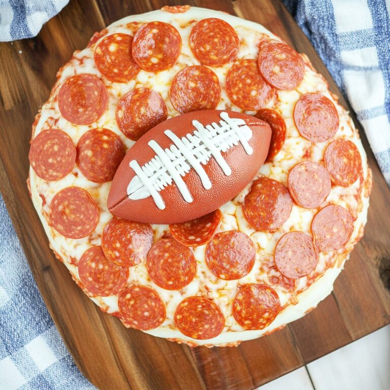 Football Shaped Pepperoni Recipe