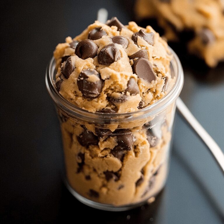 Healthy Protein Cookie Dough Recipe