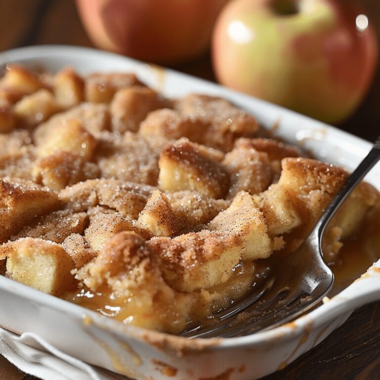 Apple Snickerdoodle Dump Cake Recipe