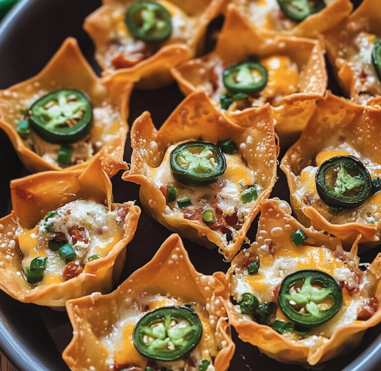 Jalapeno Popper Wontons Recipe