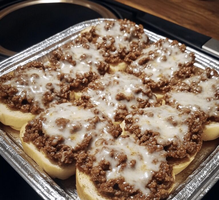 Saucy Texas Toast Sloppy Joes Recipe