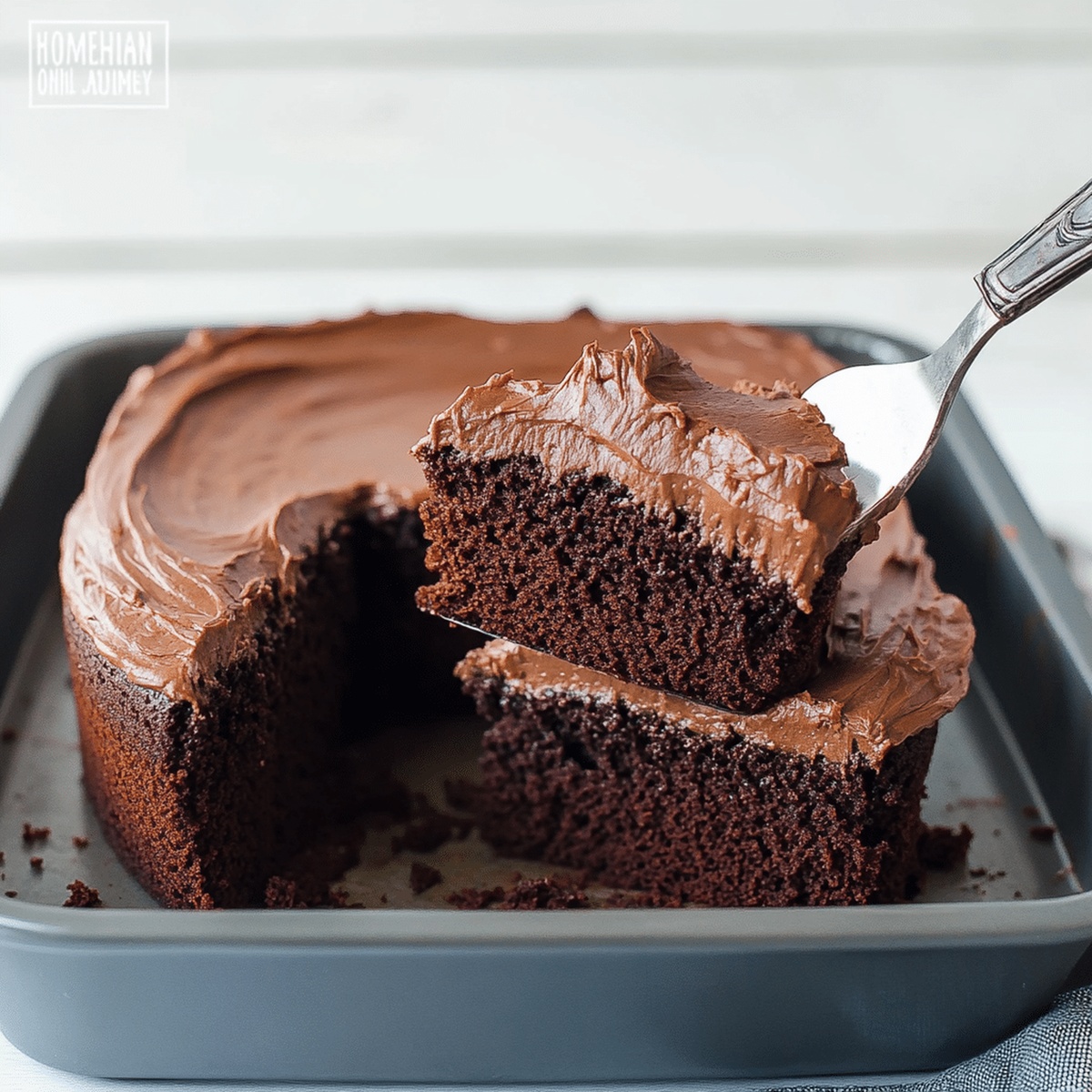 Moist Chocolate Cake Recipe