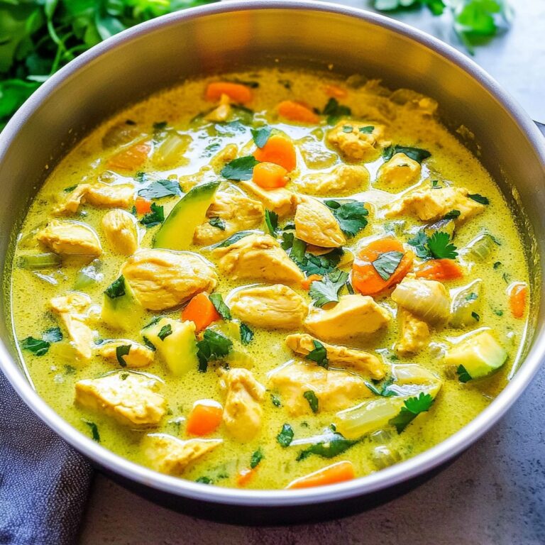 Green Thai Chicken Coconut Curry Recipe