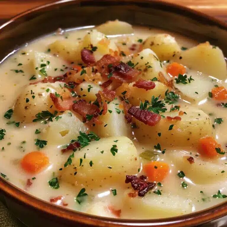 Creamy Homemade Potato Soup Recipe