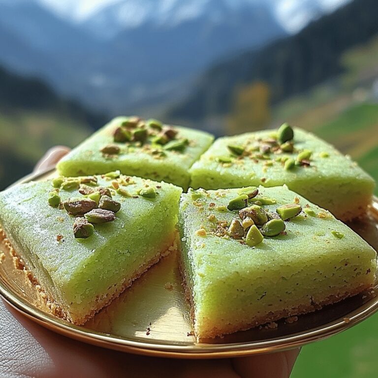 Buttery Pistachio Shortbread Recipe