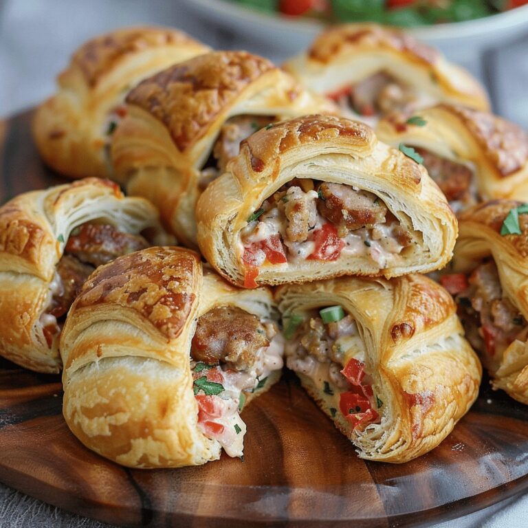 Sausage Cream Cheese Rotel Crescent Rolls Recipe