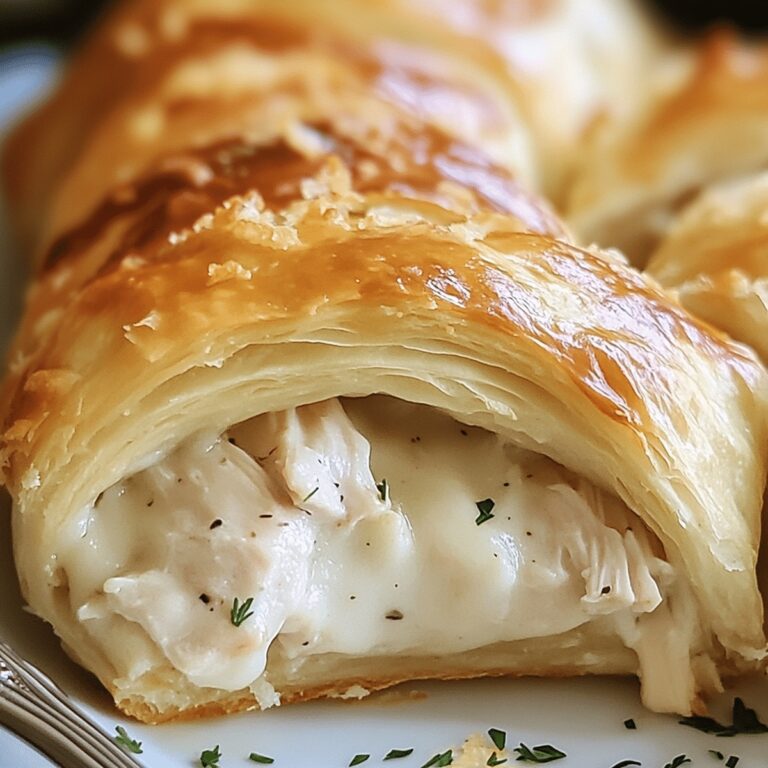 Crispy Chicken Stuffed Crescent Rolls Recipe