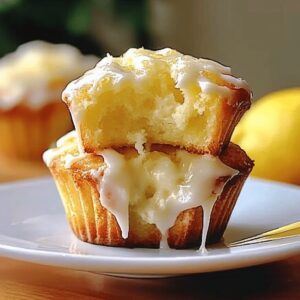 Luscious Lemon Cream Cheese Muffins Recipe