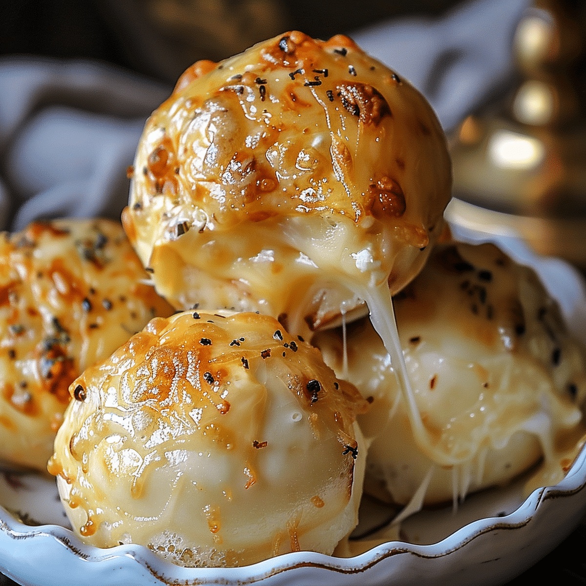 Crispy Garlic Butter Cheese Bombs Recipe