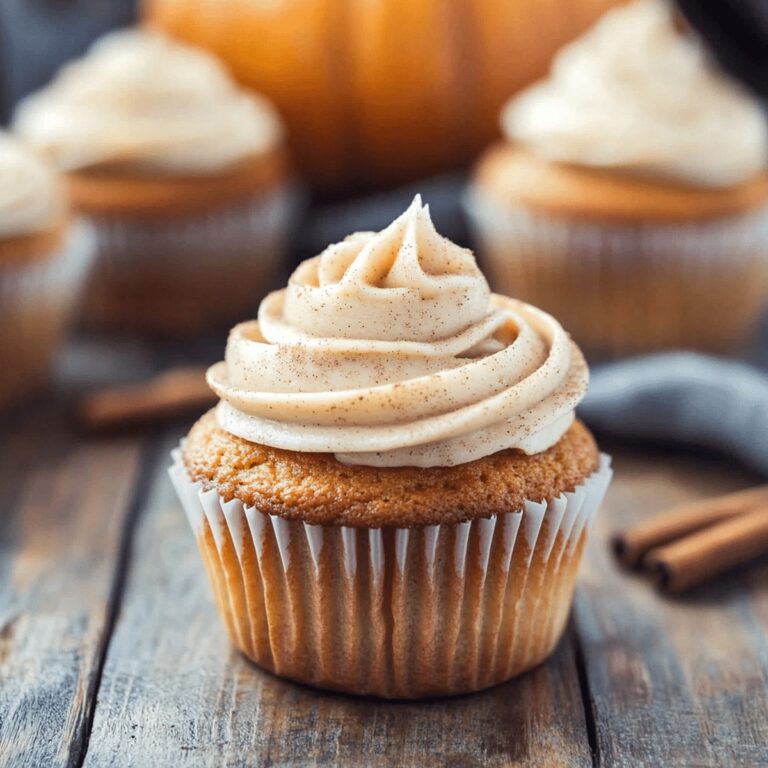 Pumpkin Cupcakes With Cinnamon Cream Cheese Frosting Recipe