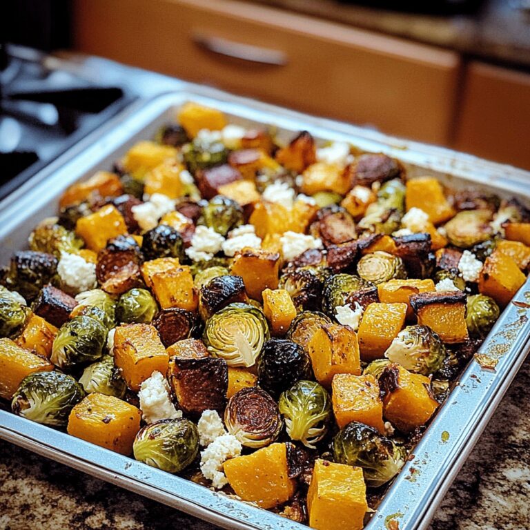 Roasted Brussels Sprouts And Butternut Squash Recipe