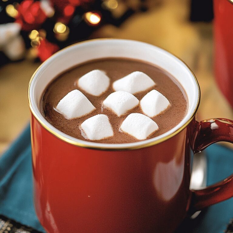 Cozy Slow Cooker Hot Chocolate Recipe