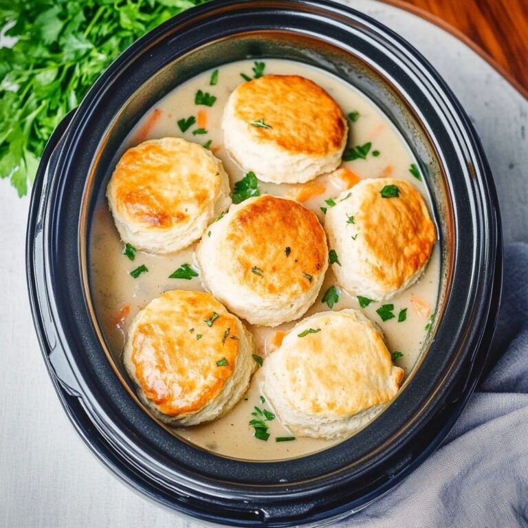 Slow Cooker Chicken And Biscuits Recipe