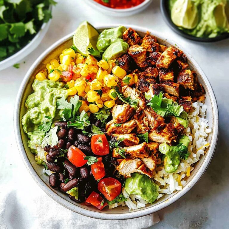 Chicken Burrito Bowls Recipe