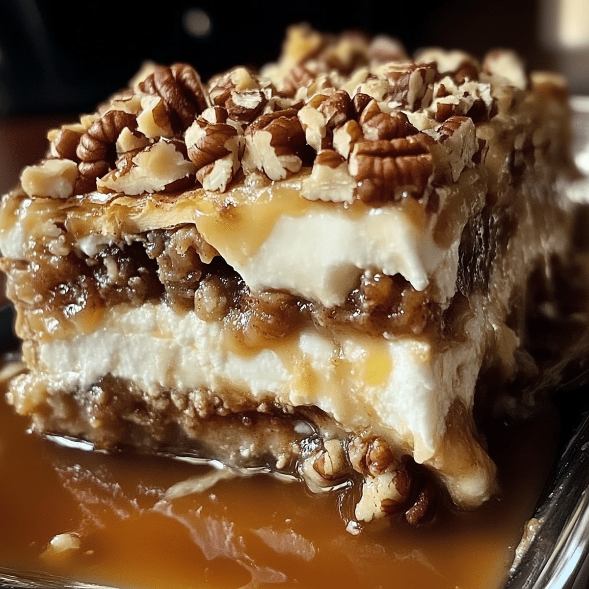 Decadent Pecan Pie Lasagna Recipe