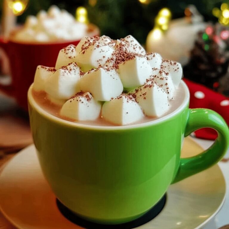 Grinch Hot Chocolate Recipe