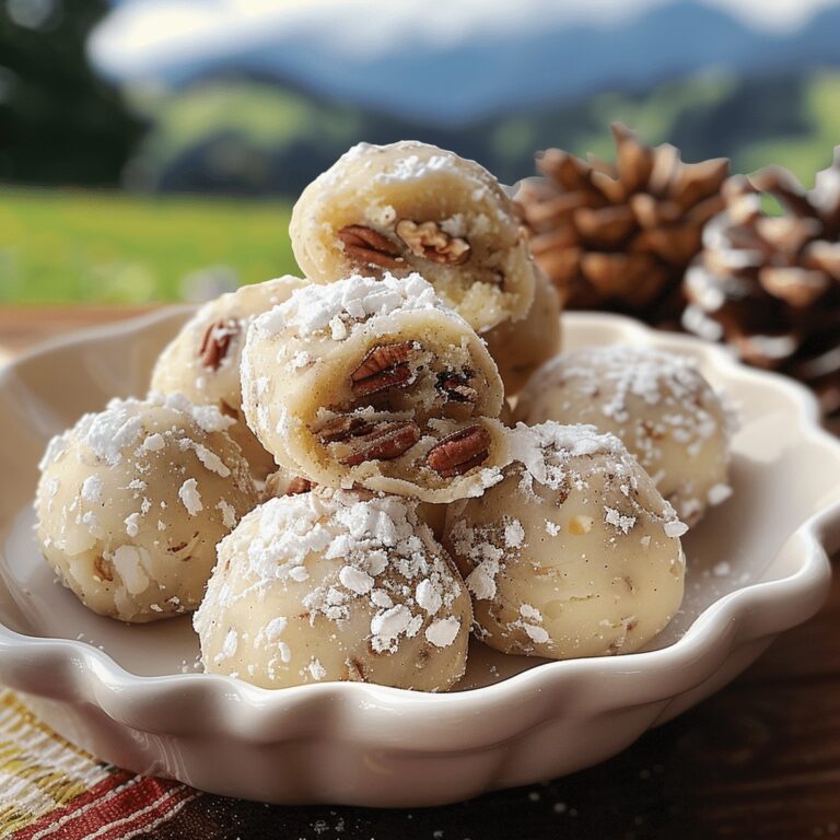Georgia Okeeffes Pecan Butterballs Recipe