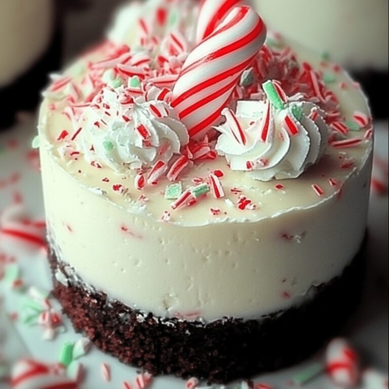 Silky Peppermint Cheesecake Recipe