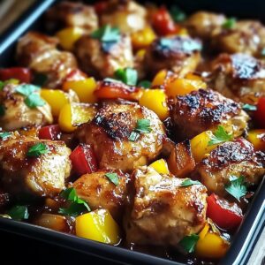 Hawaiian Chicken Sheet Pan Recipe