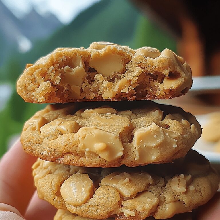 Irresistible Thick Peanut Butter Cookies Recipe