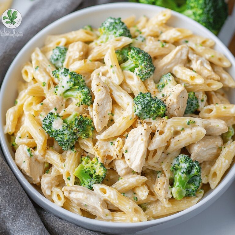 Easy Homemade Chicken And Broccoli Pasta Recipe