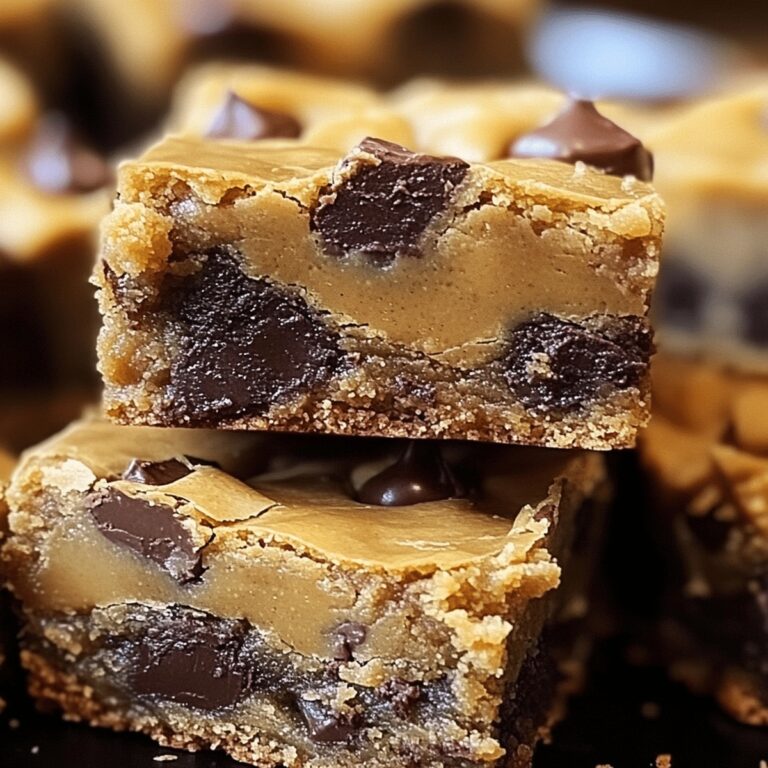 Decadent Peanut Butter Cup Gooey Cookie Bars Recipe