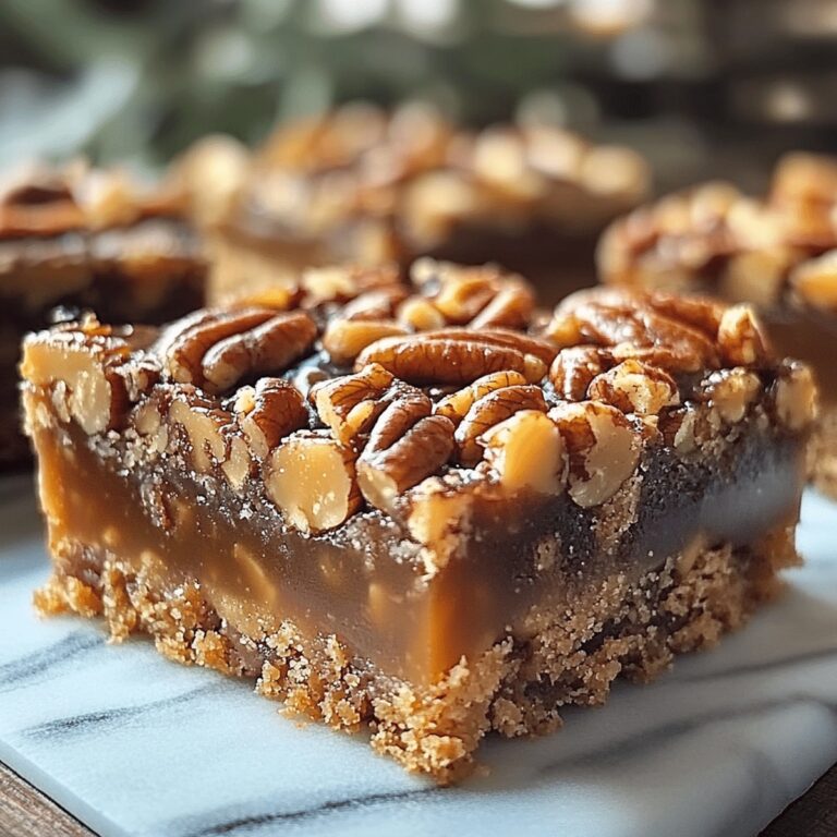 Caramel Pecan Dream Bars Recipe