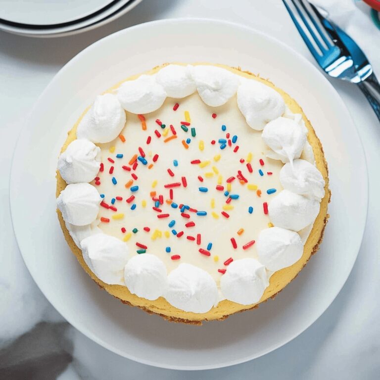 Birthday Cheesecake Recipe