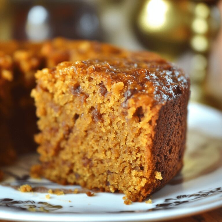 Rustic Amish Applesauce Cake Recipe