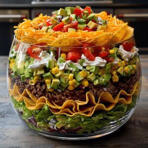 Seven-Layer Taco Salad Recipe