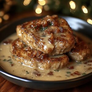 Crispy Country Fried Pork Chops With Bacon Gravy Recipe