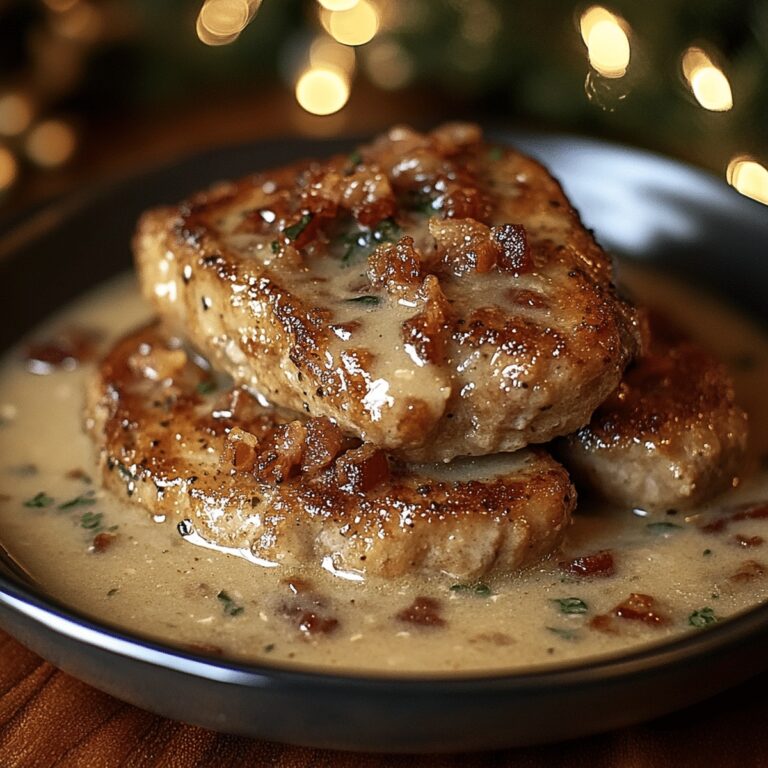 Crispy Country Fried Pork Chops With Bacon Gravy Recipe