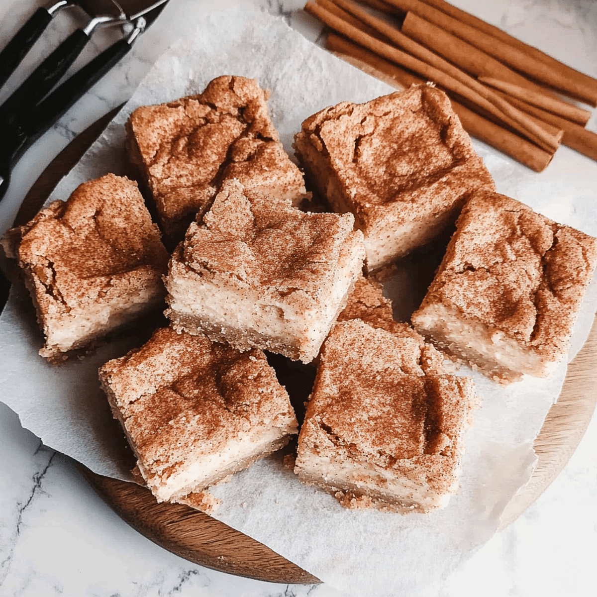 Heavenly Homemade Snickerdoodle Cheesecake Bars Recipe