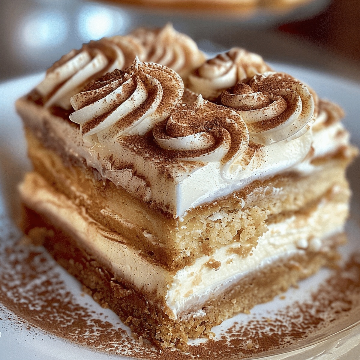 Cinnamon Spice Cream Cheese Cake Recipe