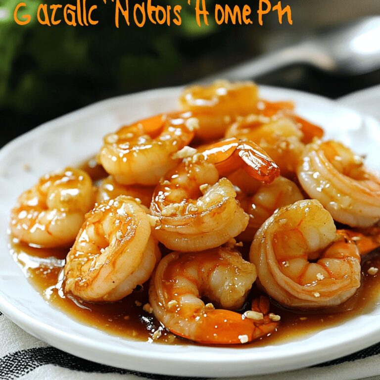 Tasty One-Pan Honey Garlic Shrimp Recipe