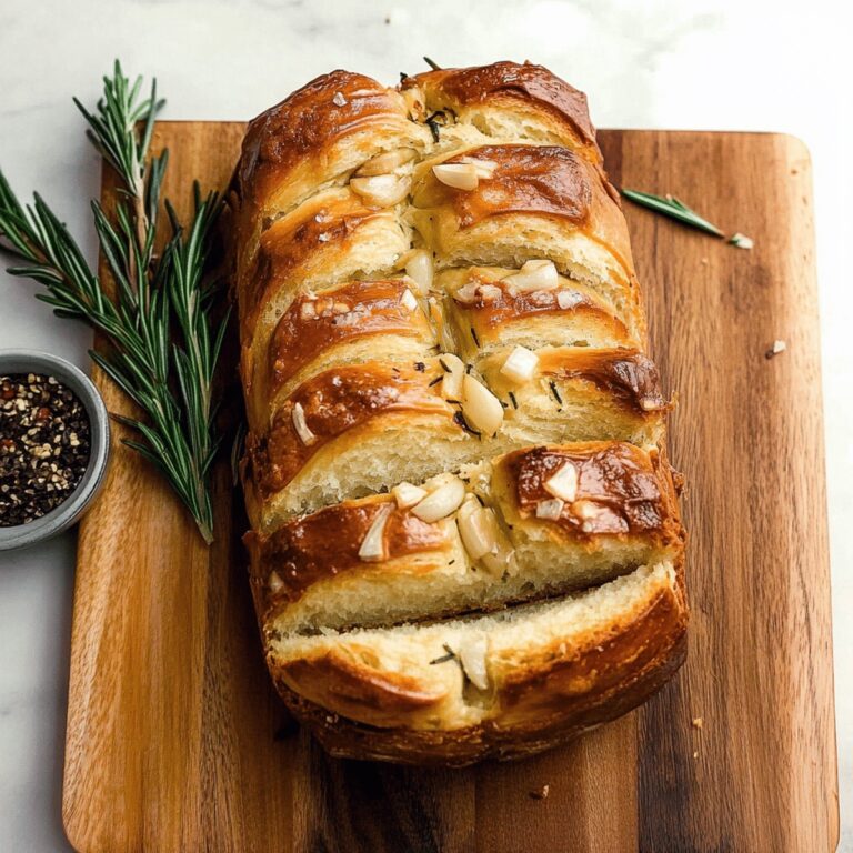 Mouthwatering Rosemary Garlic Pull Apart Bread Recipe