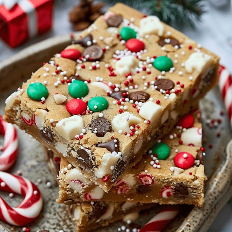 Christmas Cookie Bars Recipe