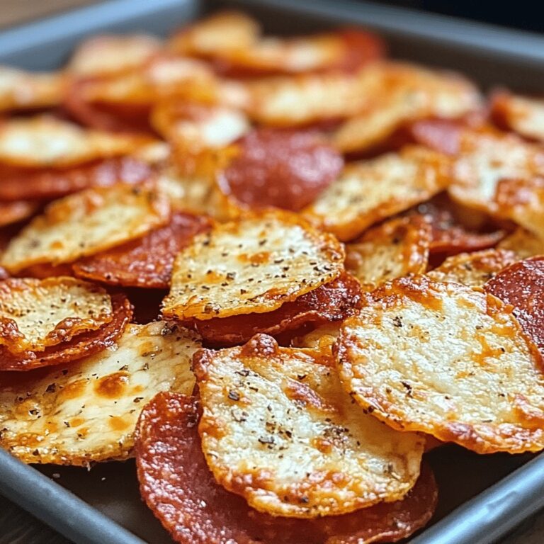Crispy Pizza Chips Recipe