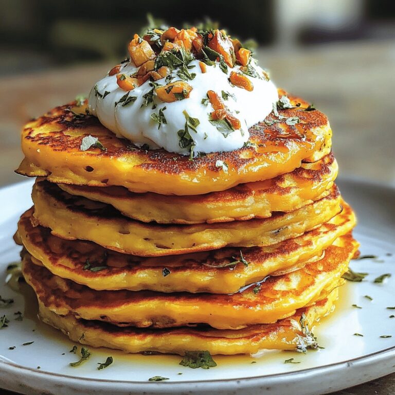 Pancakes Sales A La Patate Douce Recipe