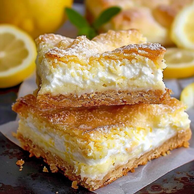 Lemon Cream Cheese Bars Recipe