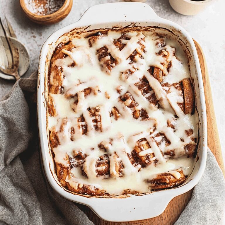 Fluffy Cinnamon Roll Casserole Recipe