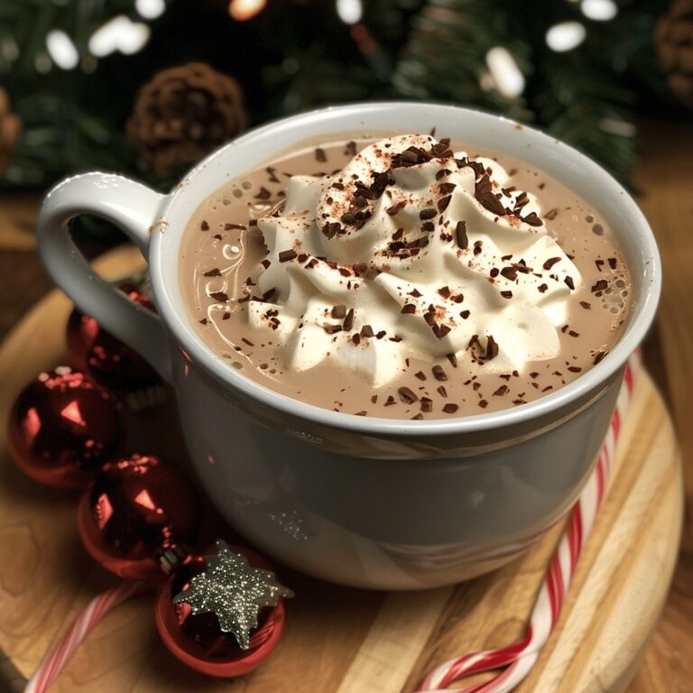 Christmas Eve Creamy Crockpot Hot Chocolate Recipe